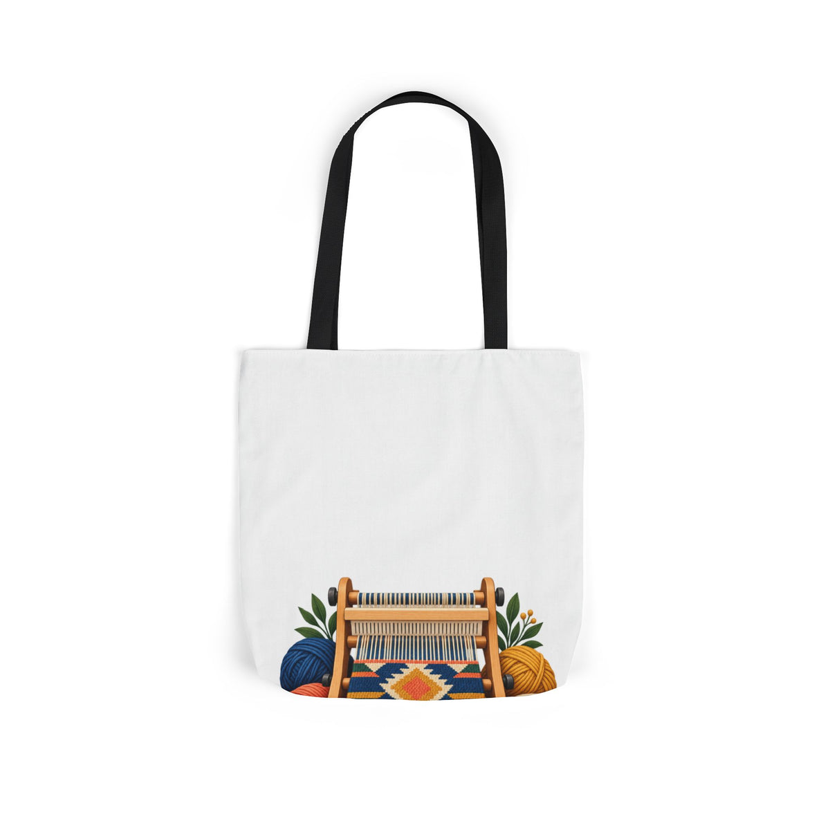 Geometric Hand Weaving Workshop Tote Bag