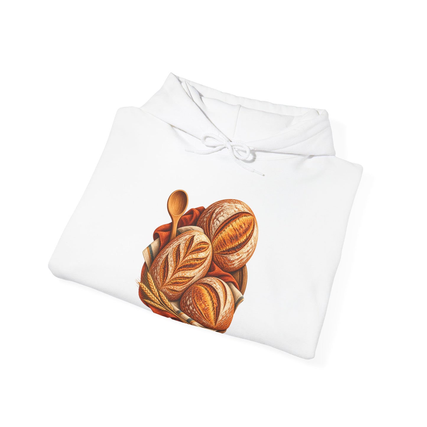 Artisan Bread Baking Emblem Hoodie