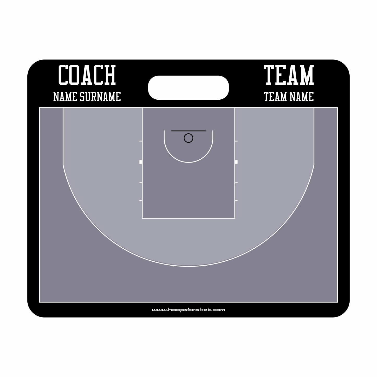 Custom 3x3 Basketball Magnetic Coaching Board 15.7'' x 12.6'' / 40 cm x 32 cm