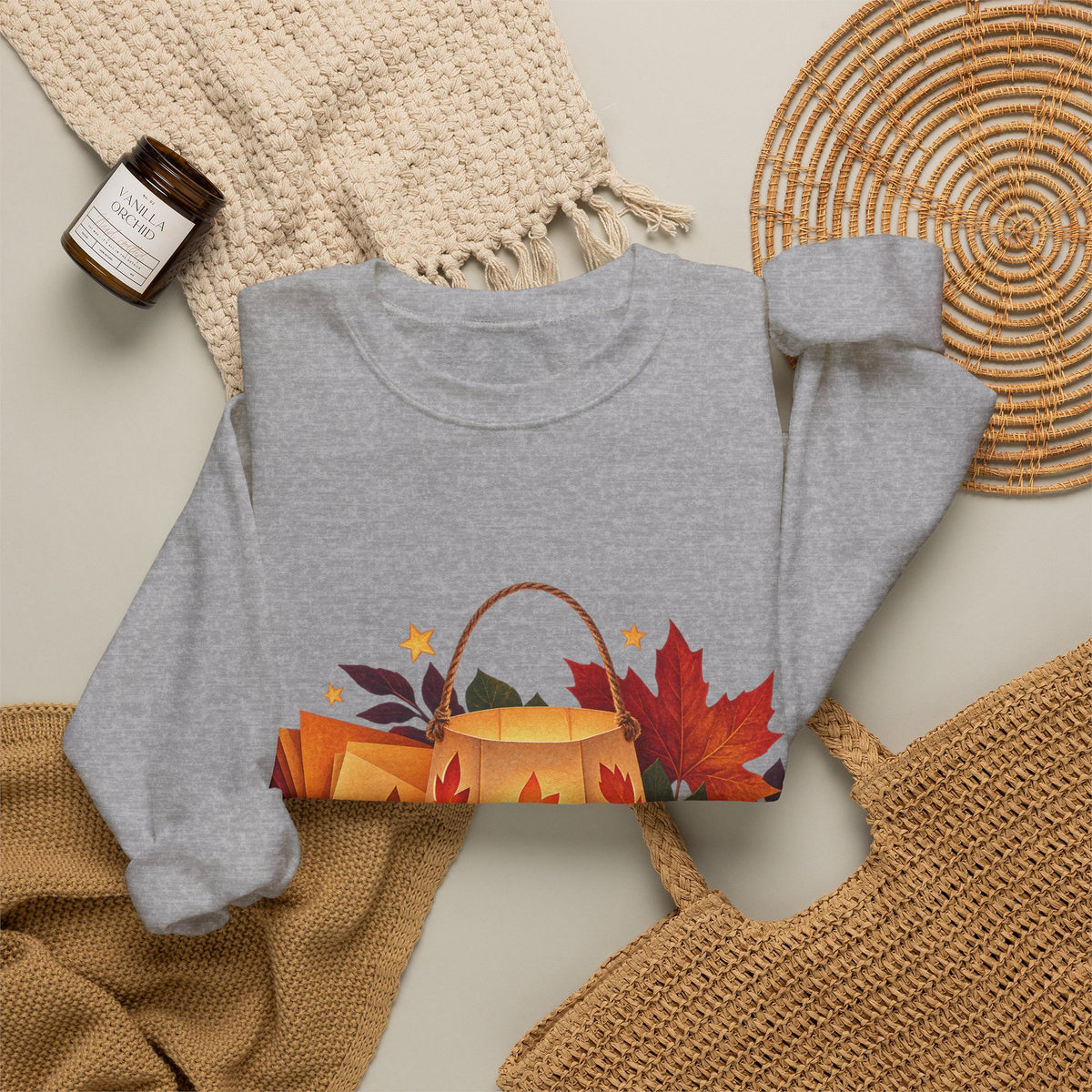Autumn Lantern Making Workshop Sweatshirt