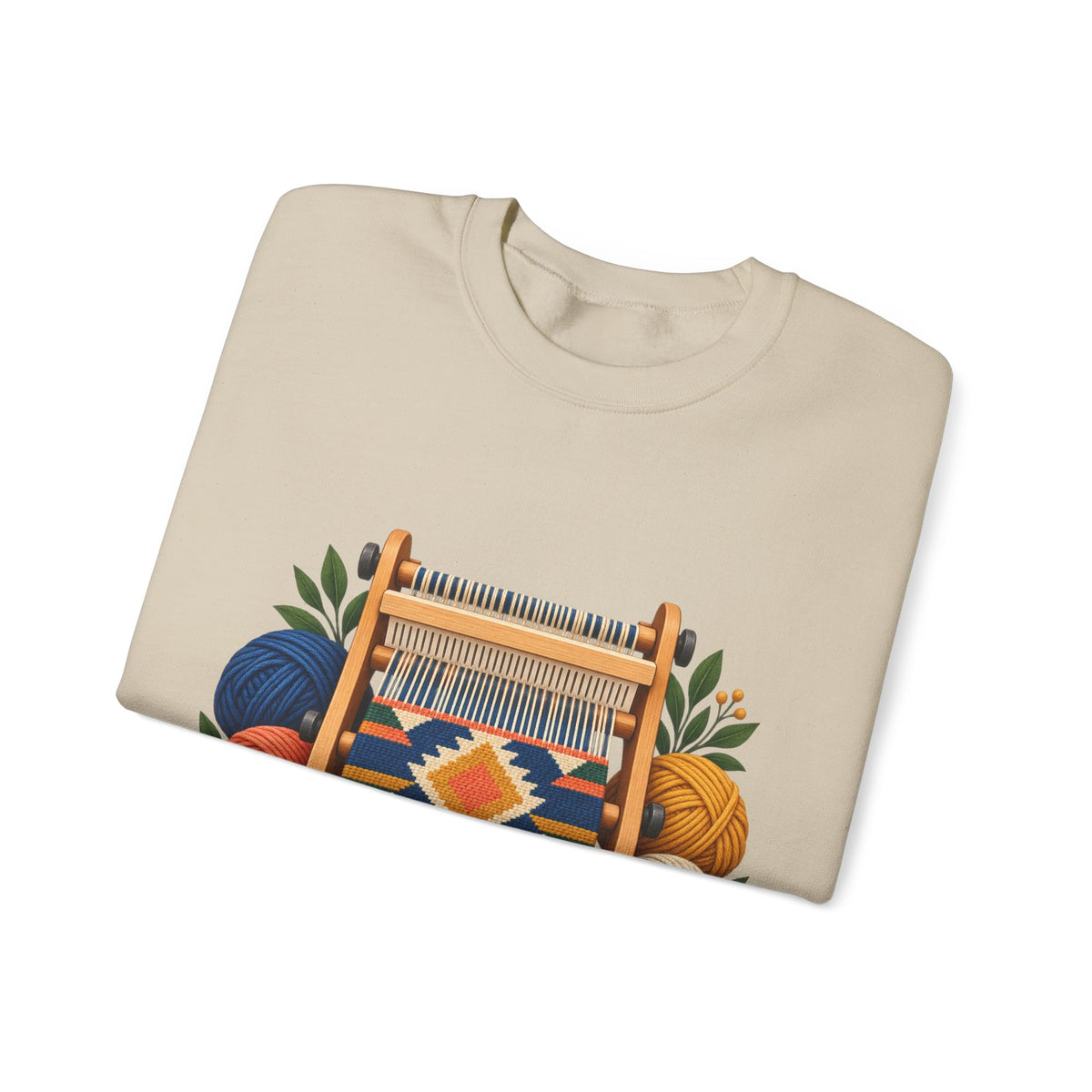 Geometric Hand Weaving Workshop Sweatshirt