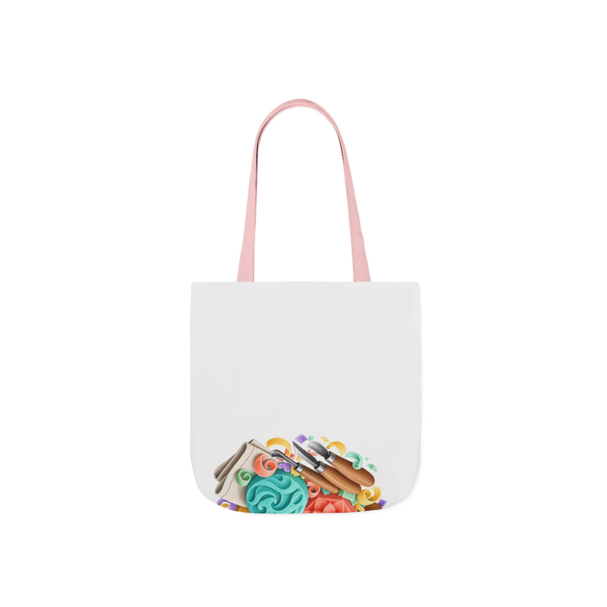 Colorful Soap Carving Workshop Tote Bag