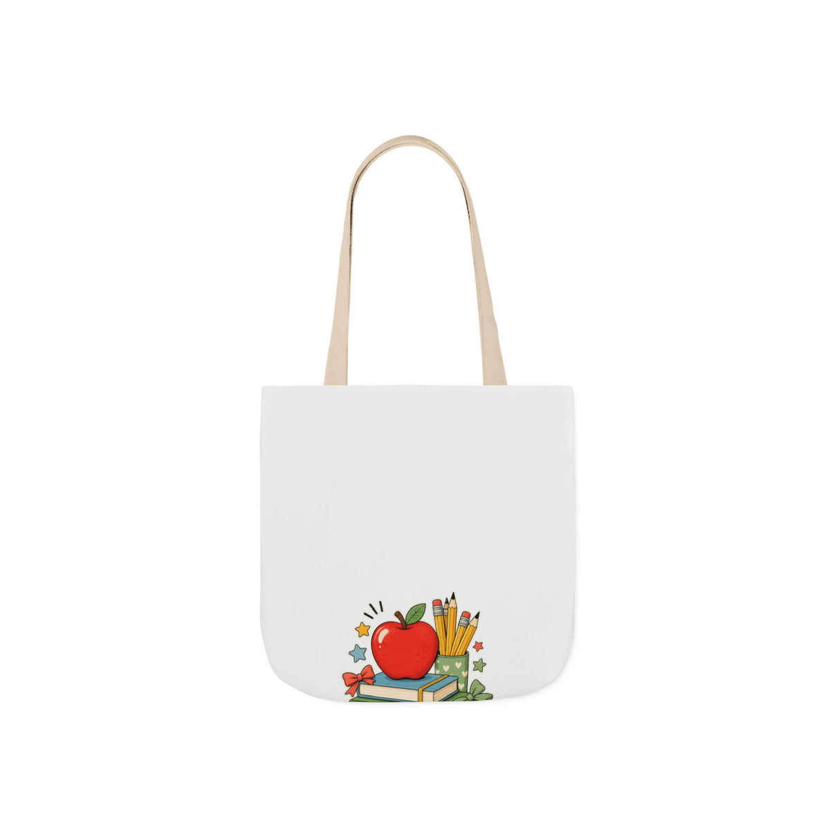 Apple Pencil Desk Stack Back To School Tote Bag