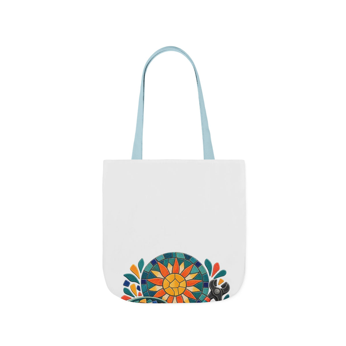 Sunburst Mosaic Making Workshop Tote Bag