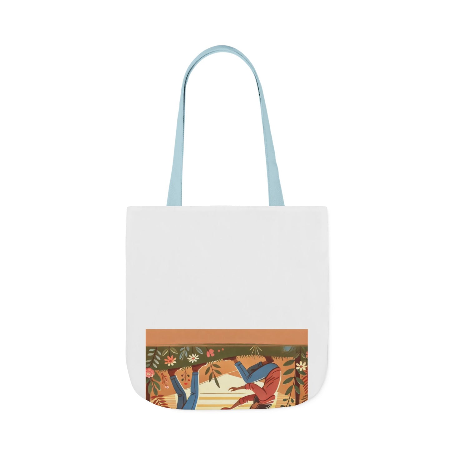 Helping Hands Sunset Garden Canvas Tote Bag