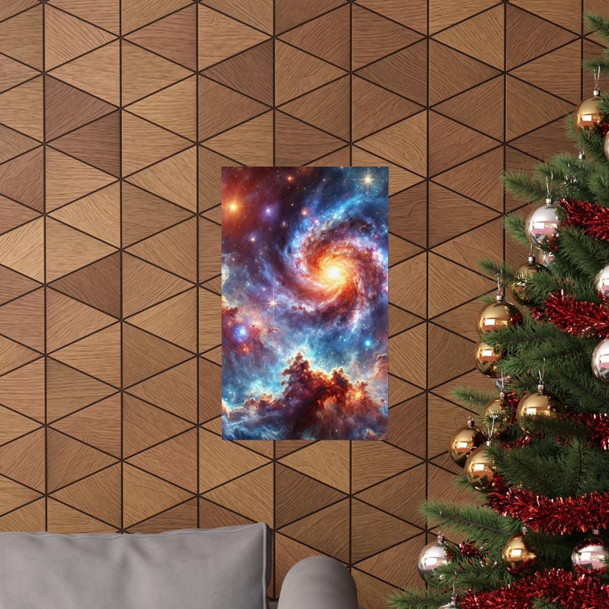 Galaxy Nebula Dreamscape Abstract Space Poster Wall Art Decor