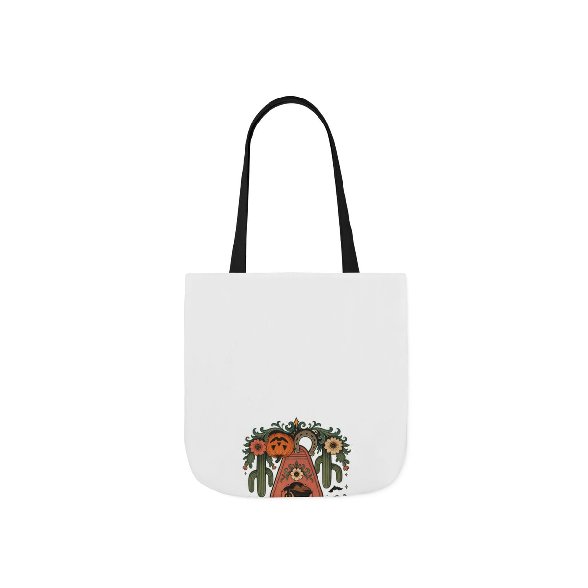 Haunted Desert Keytag Ghost Halloween Tote Bag