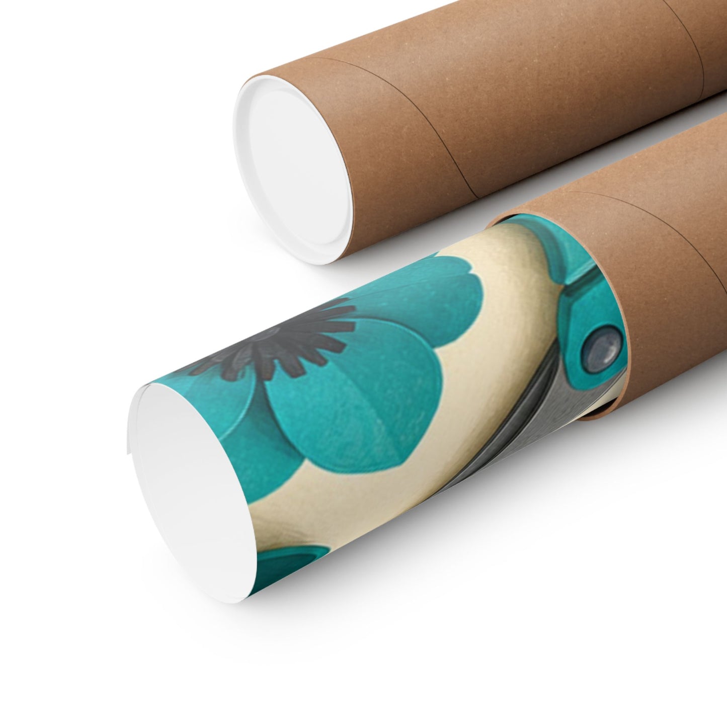 Bright Paper Crafting Hobby Poster
