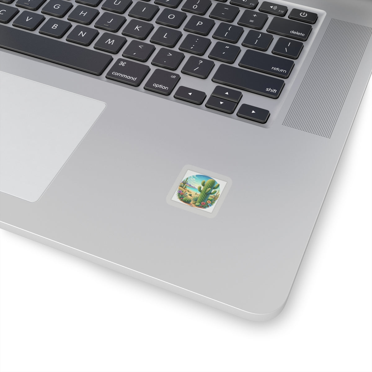 Desert Cactus Bloom Garden Sticker for Plant Lover Gear Gift
