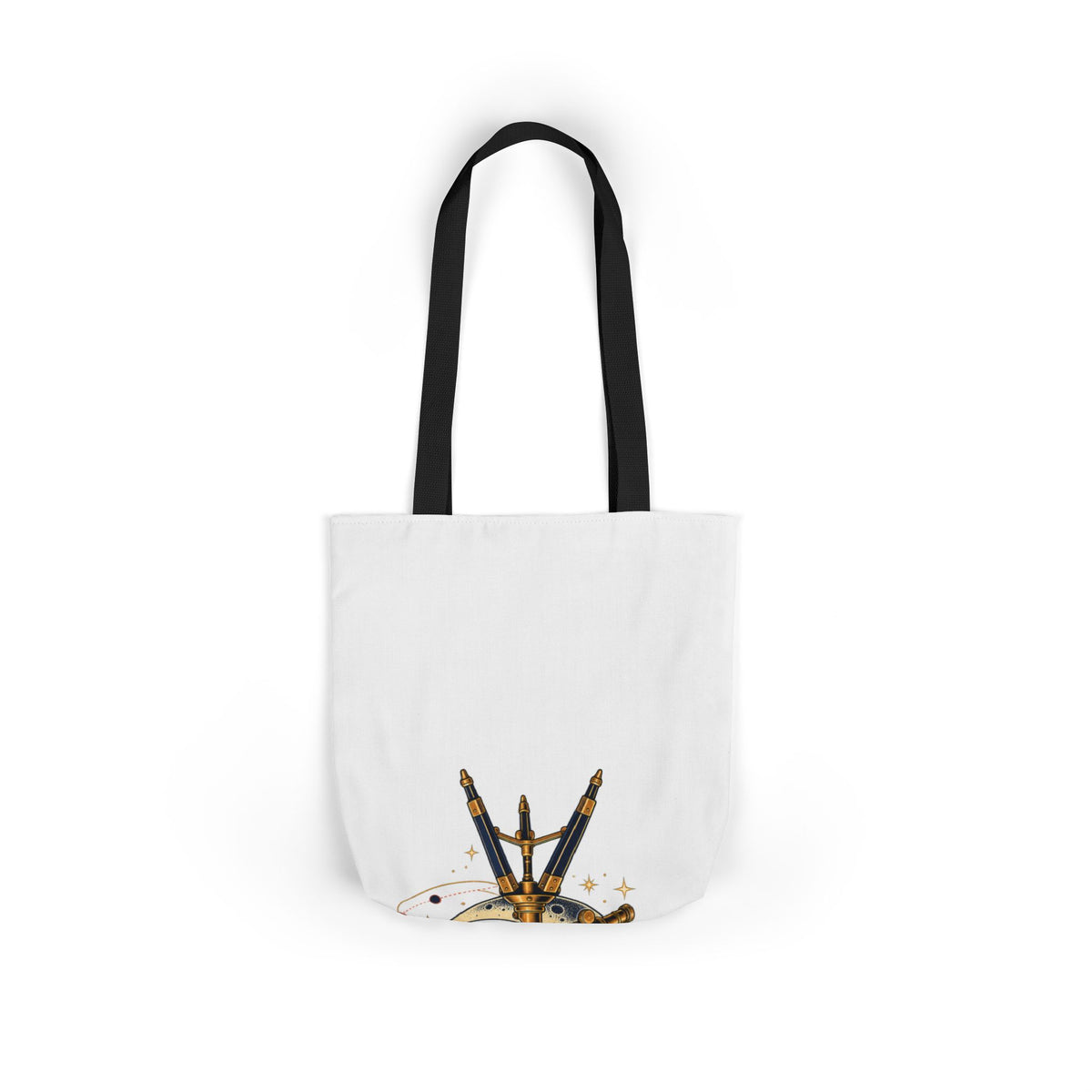 Vintage Telescope Celestial Astronomy Tote Bag