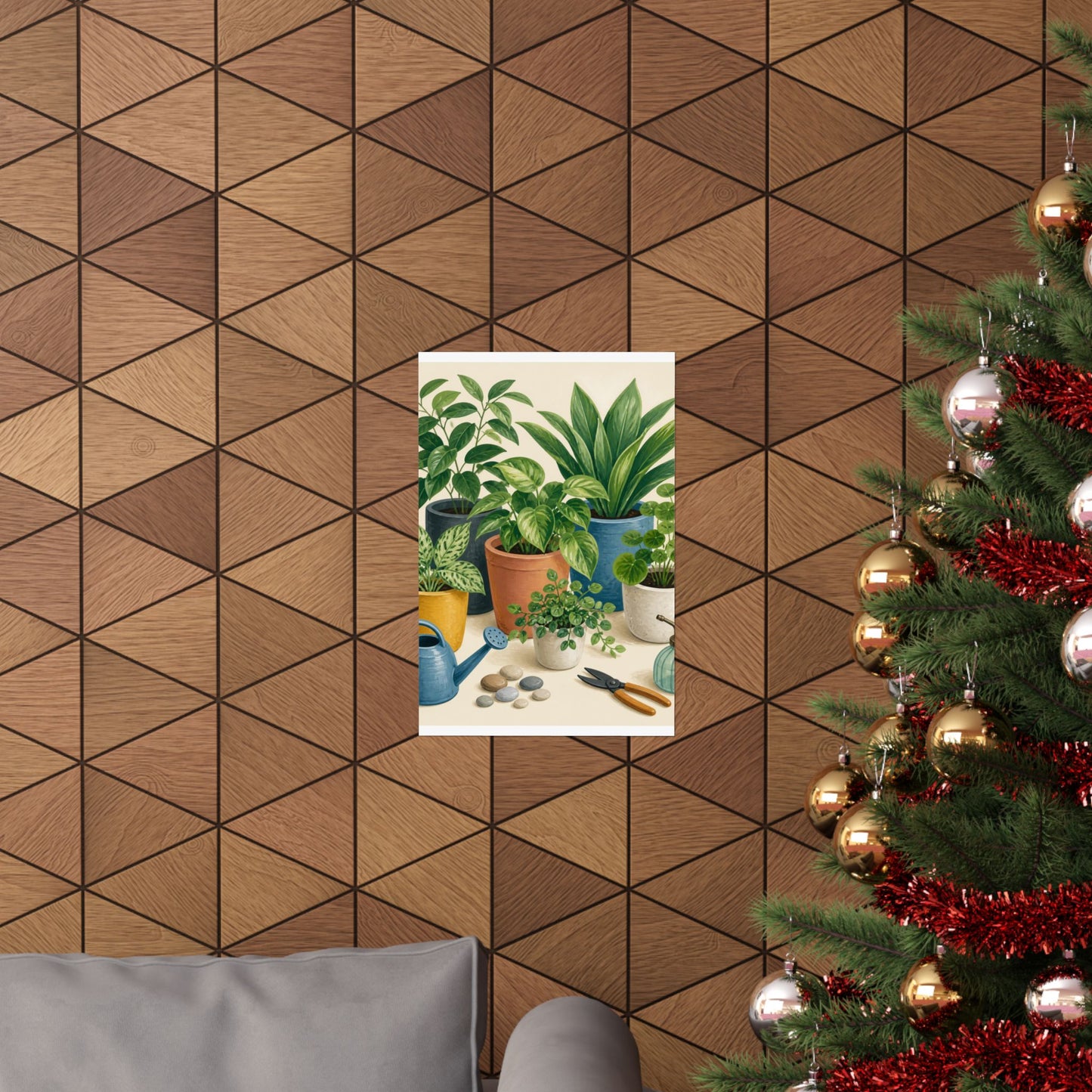 Calm Indoor Houseplant Collection Art Poster