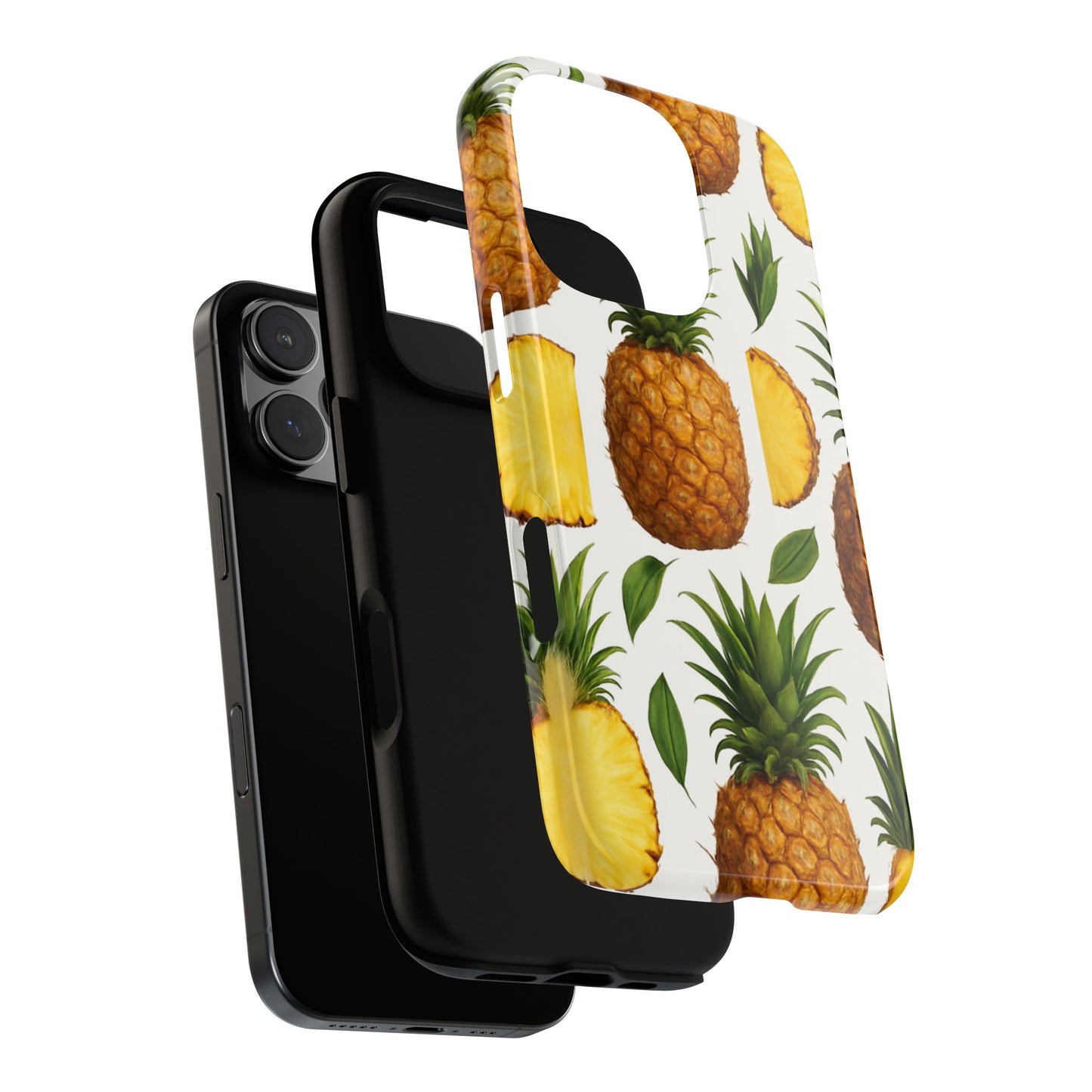 Pineapple Phone Case - Tough Cases, Tropical Phone Cover, Summer Vibe Accessories, Cute Pineapple Design, Fun Gift for Fruit Lovers