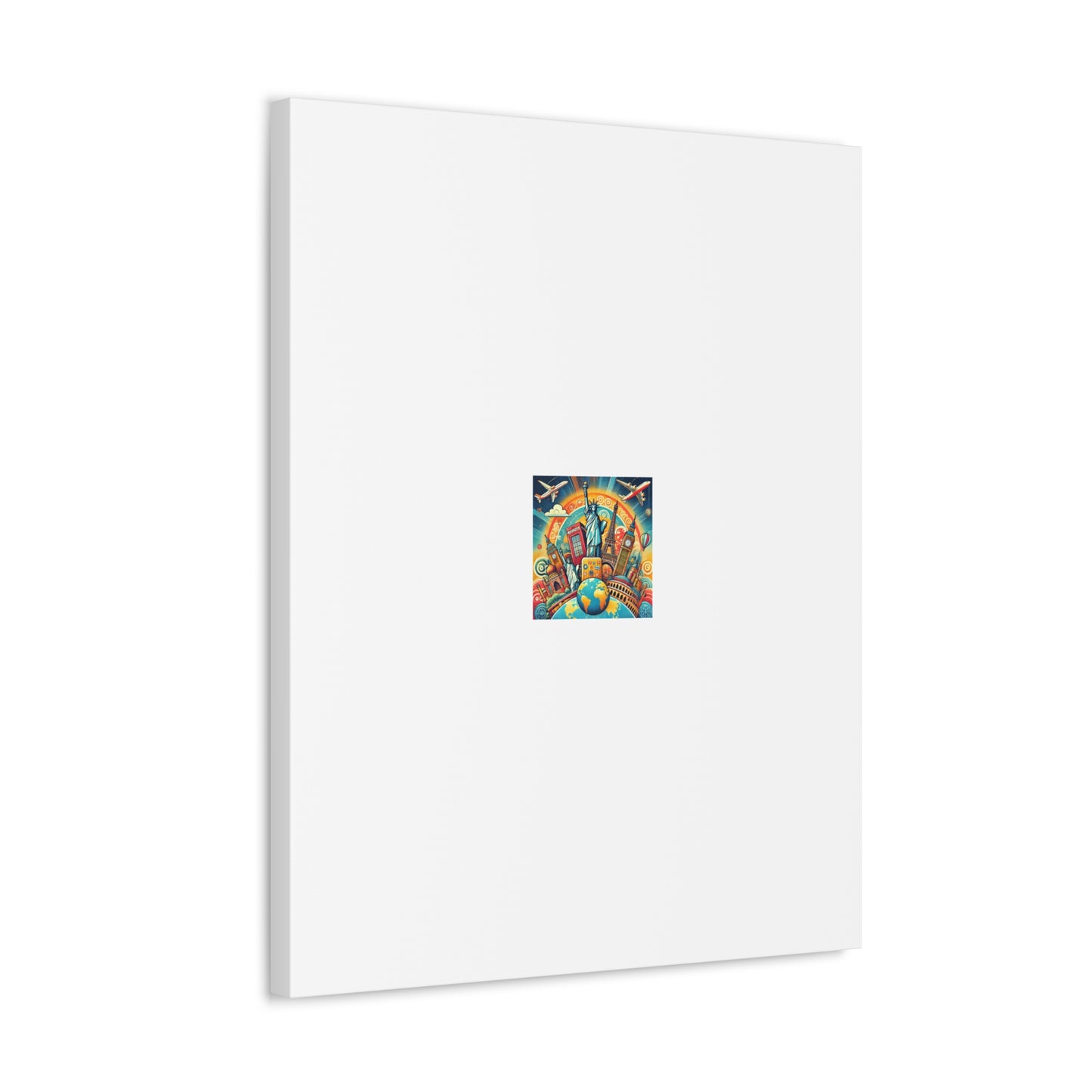 Global Landmark Adventure Collage Gallery Travel Canvas Art
