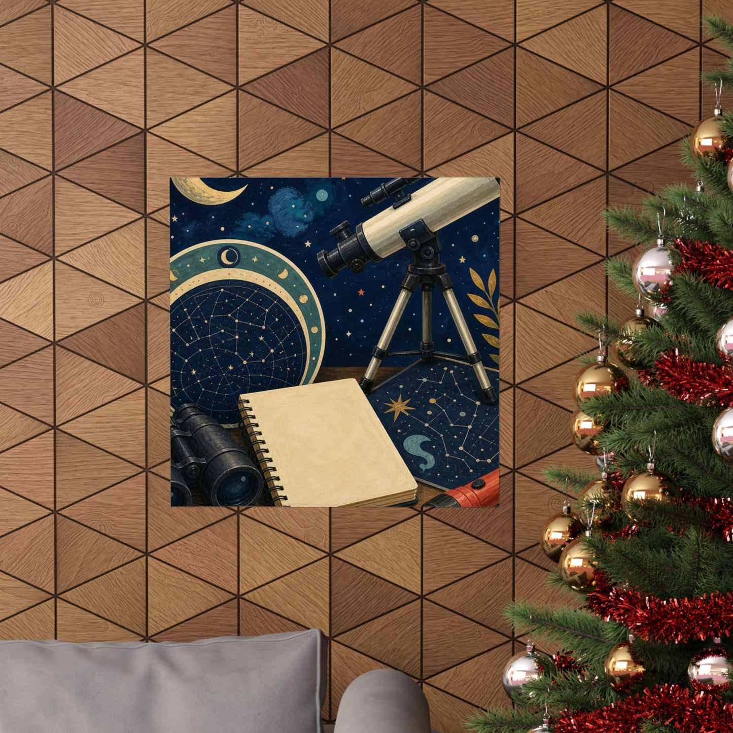 Classic Stargazing Astronomy Hobby Poster