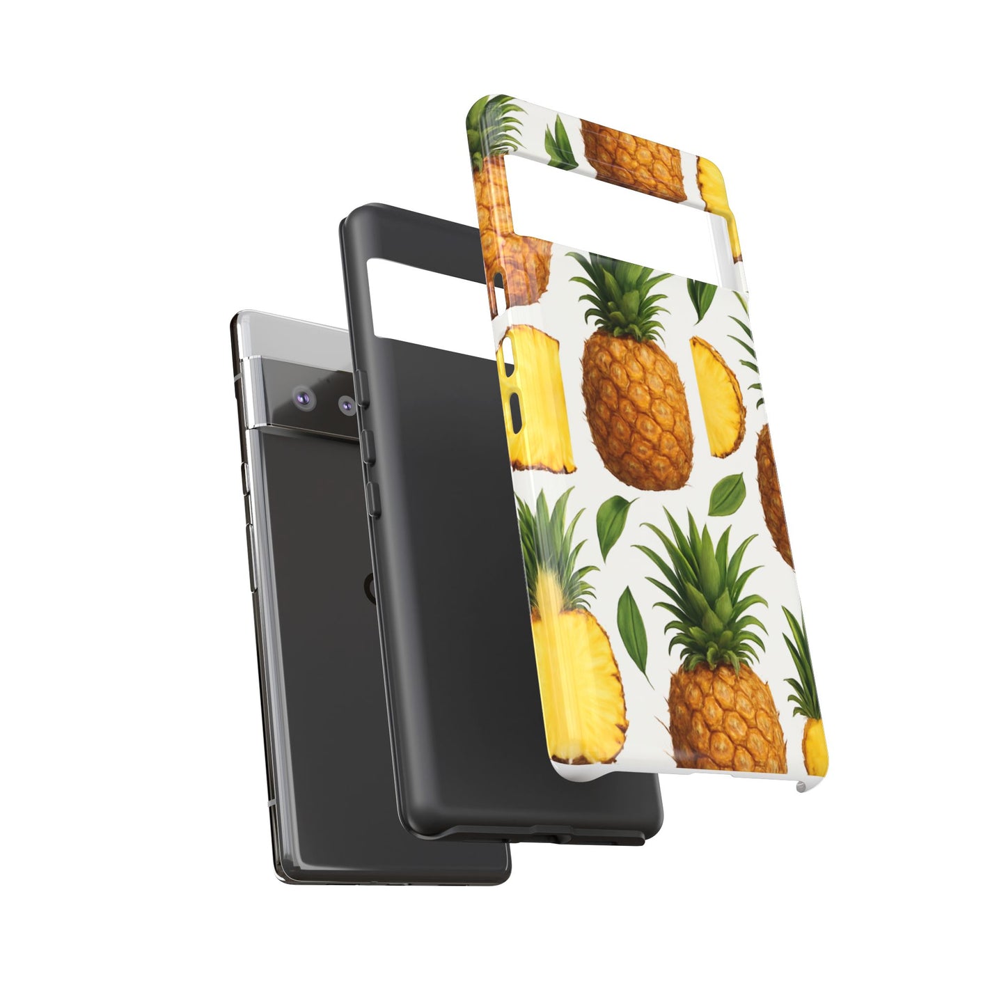 Pineapple Phone Case - Tough Cases, Tropical Phone Cover, Summer Vibe Accessories, Cute Pineapple Design, Fun Gift for Fruit Lovers