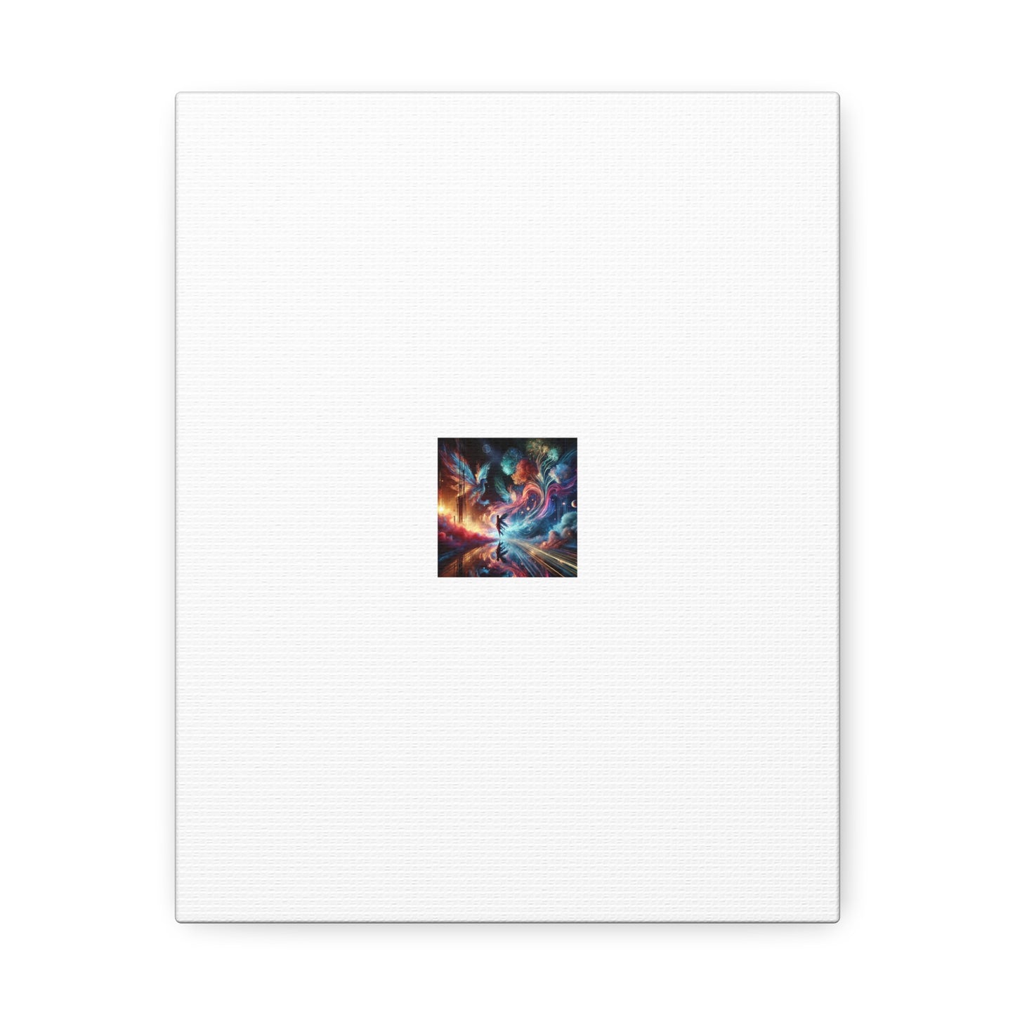 Cosmic Aurora Dancer Dreamscape Gallery Canvas Wall Art