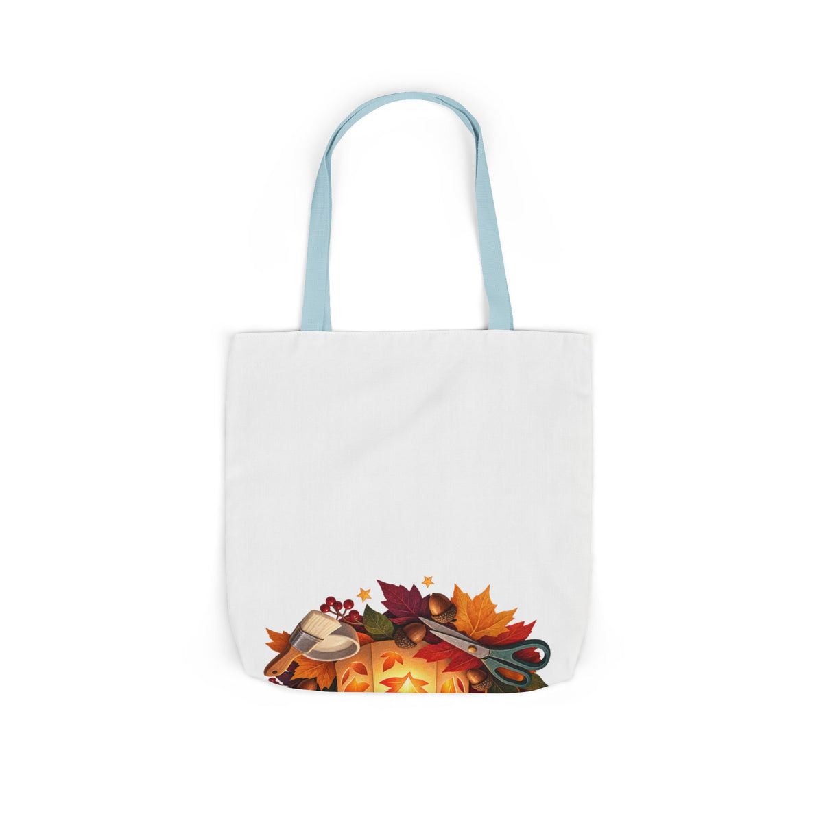 Autumn Lantern Making Workshop Tote Bag