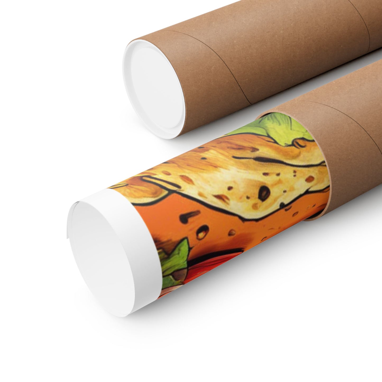 Stacked Taco Fiesta Foodie Gift Art Poster