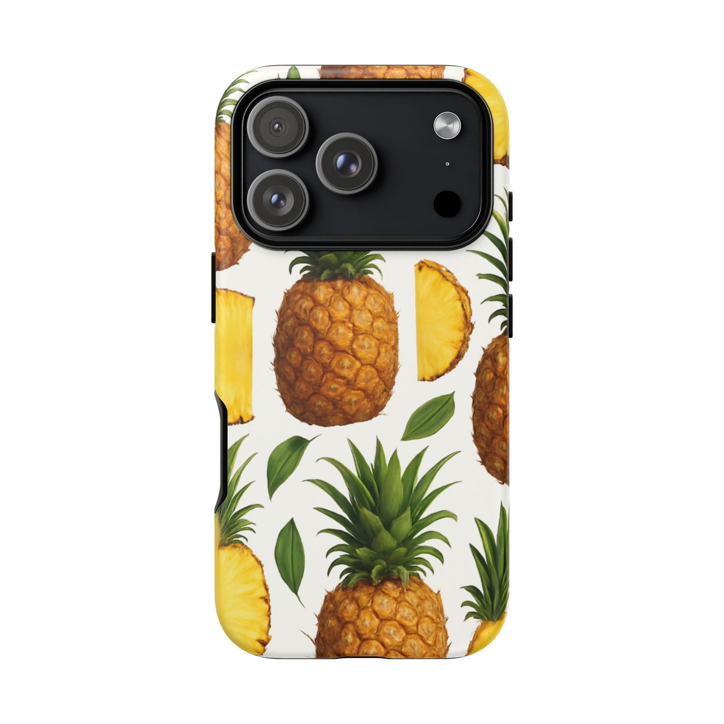 Pineapple Phone Case - Tough Cases, Tropical Phone Cover, Summer Vibe Accessories, Cute Pineapple Design, Fun Gift for Fruit Lovers