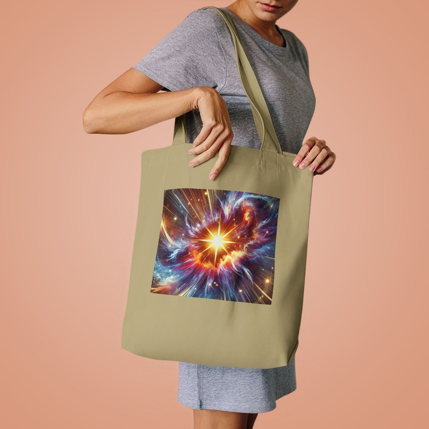 Cosmic Starburst Energy Abstract Space Tote Bag Astronomy Gift