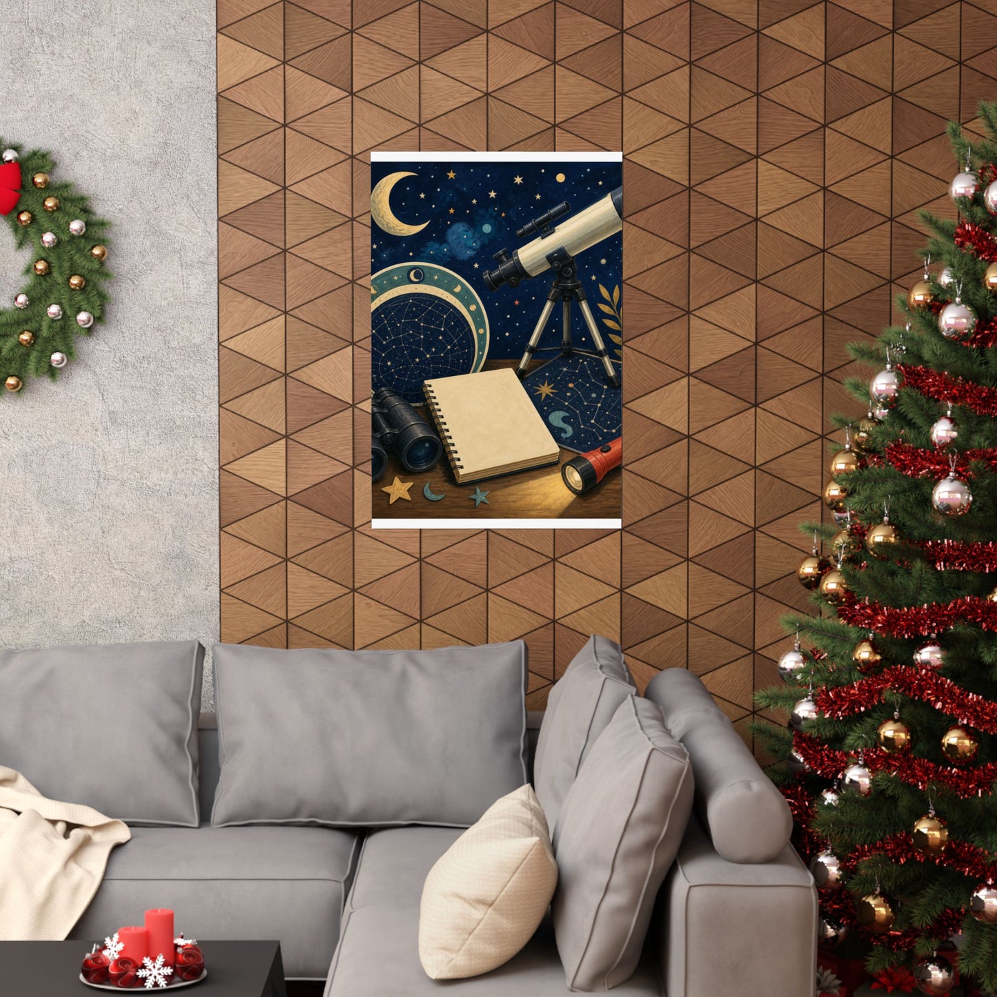 Classic Stargazing Astronomy Hobby Poster