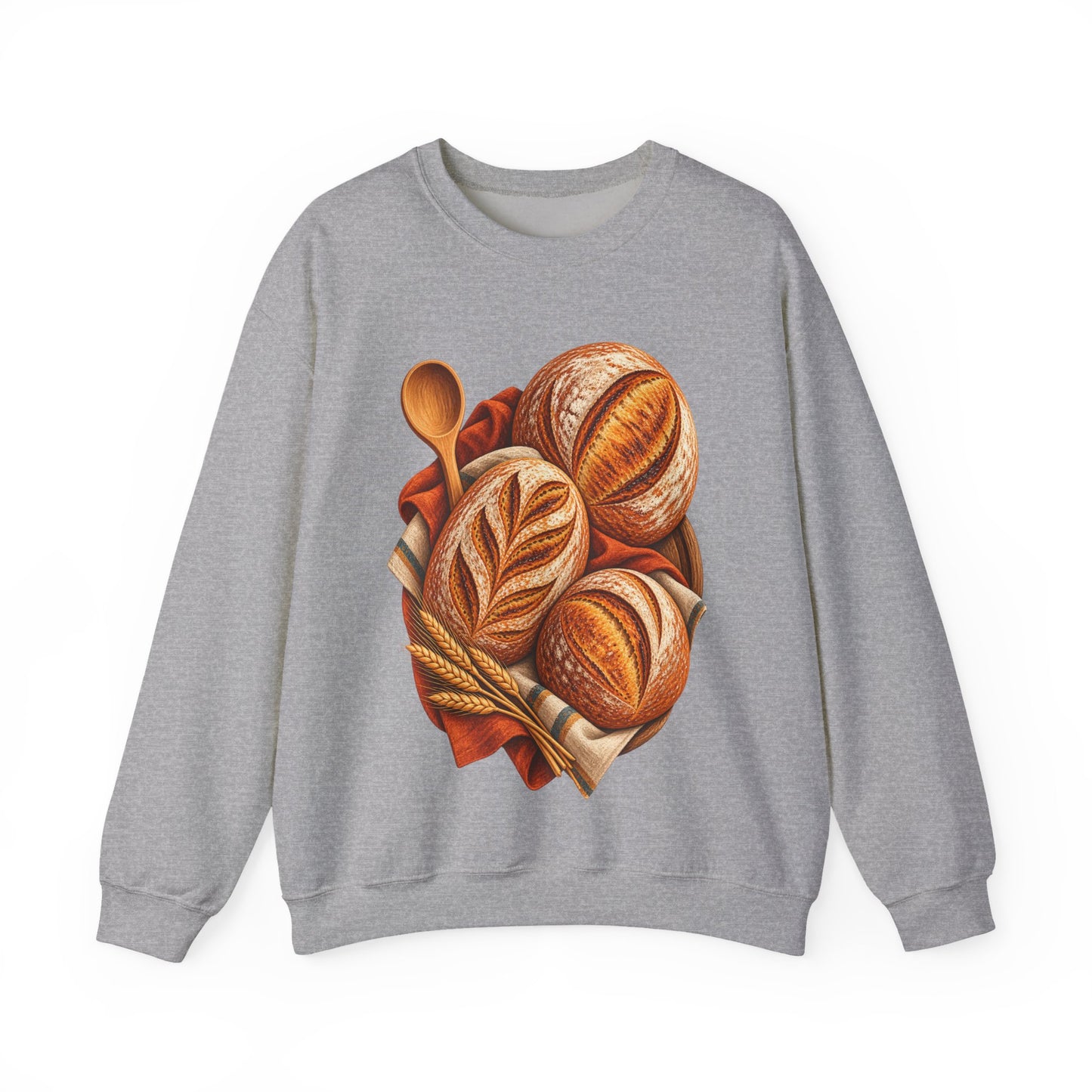 Artisan Bread Baking Emblem Sweatshirt