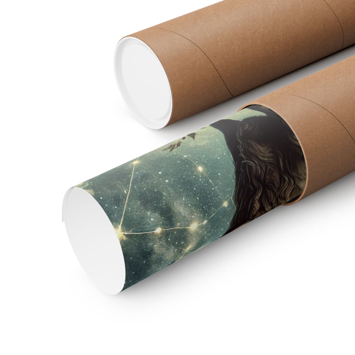 Taurus Bull Constellation Celestial Wall Art Poster