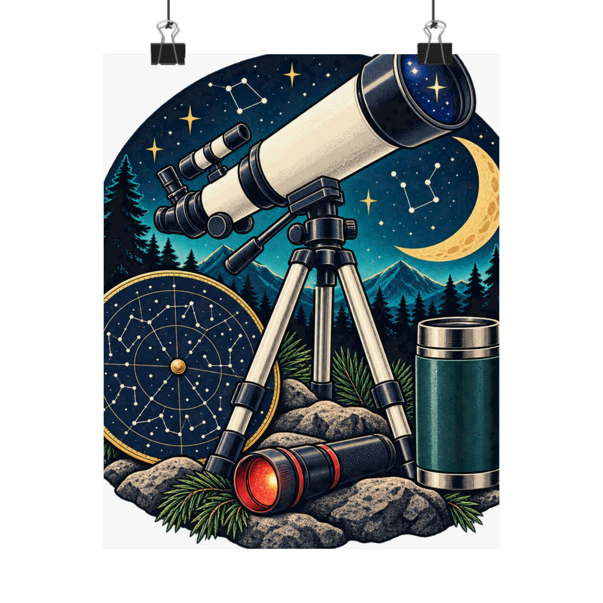 Backyard Stargazing Workshop Poster