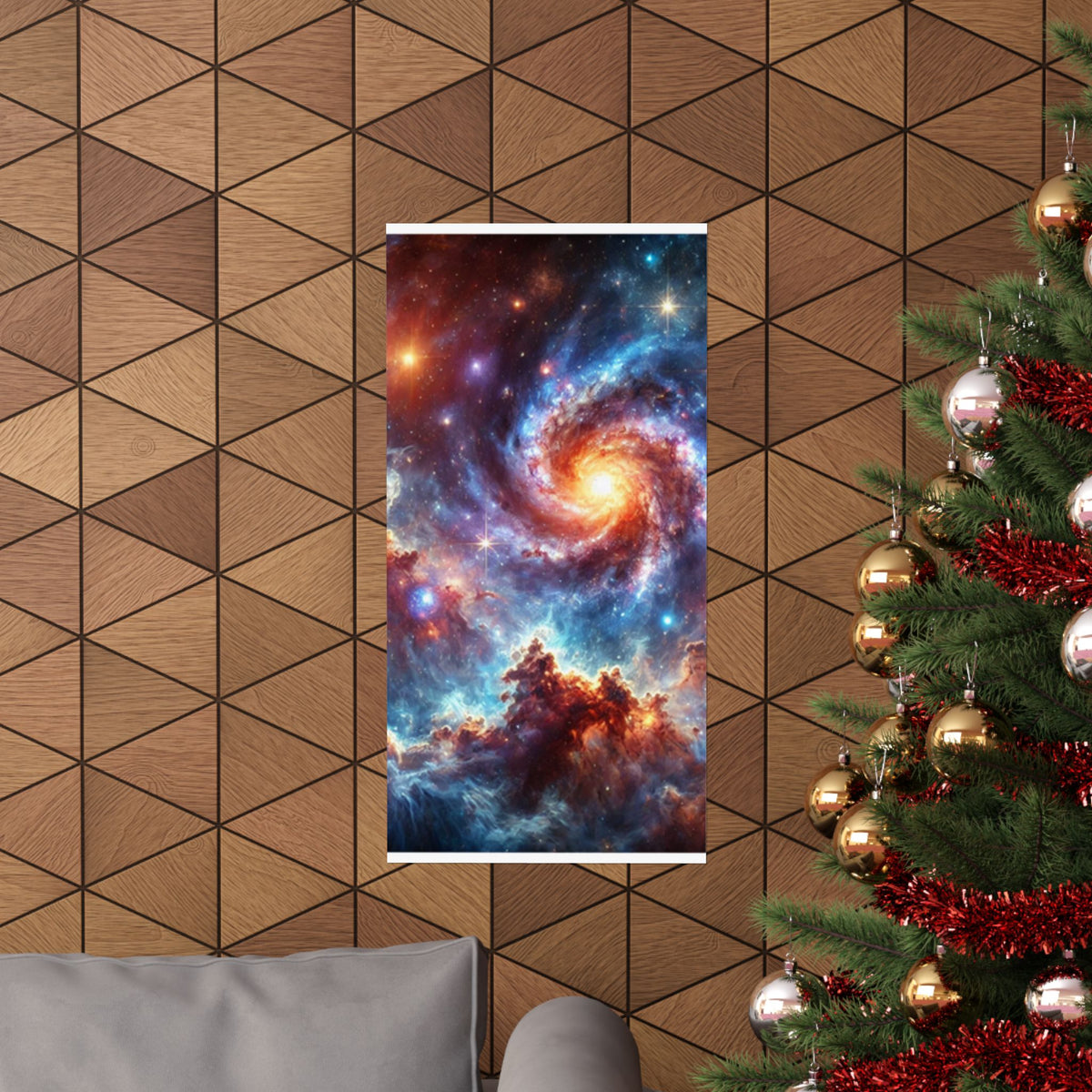 Galaxy Nebula Dreamscape Abstract Space Poster Wall Art Decor
