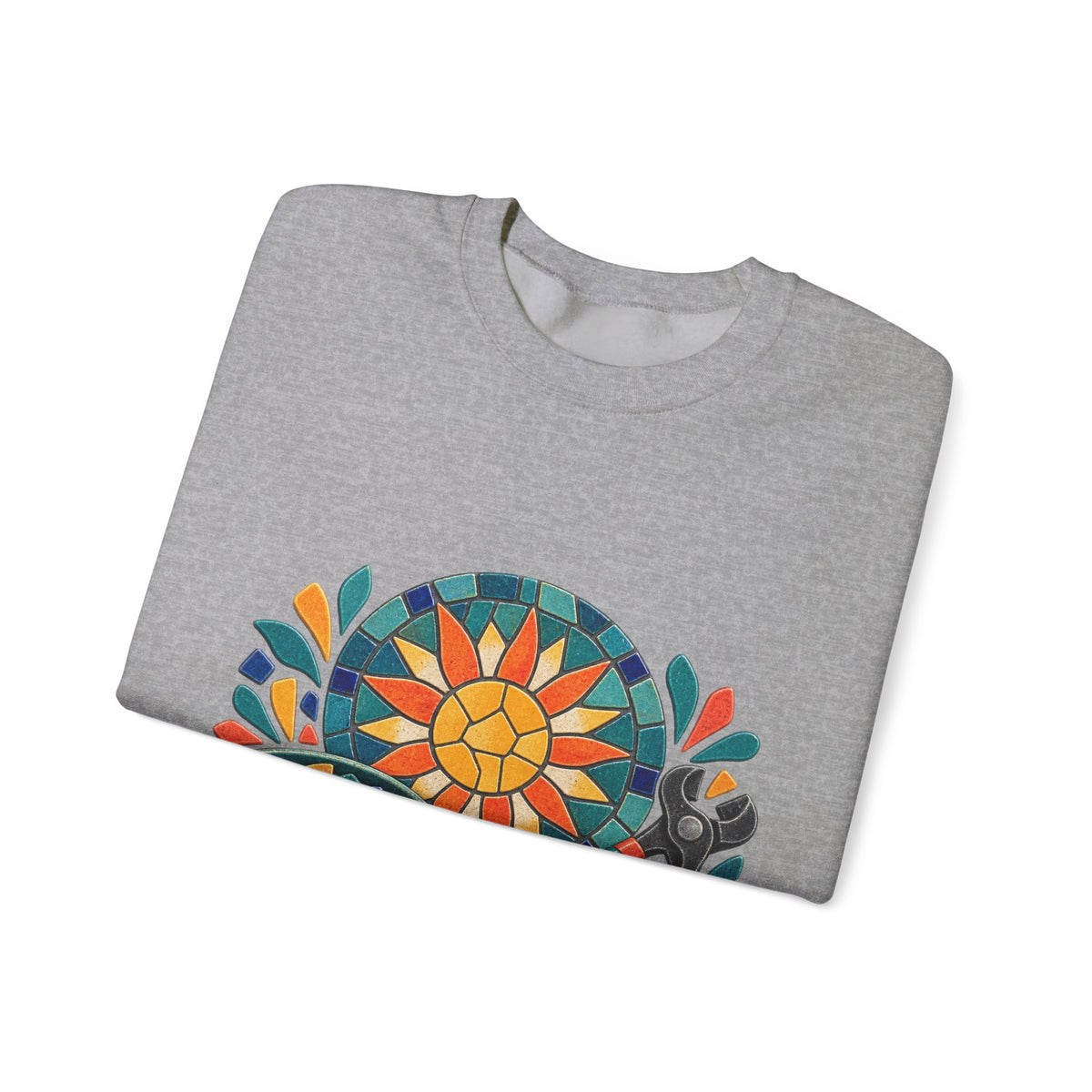 Sunburst Mosaic Making Workshop Sweatshirt