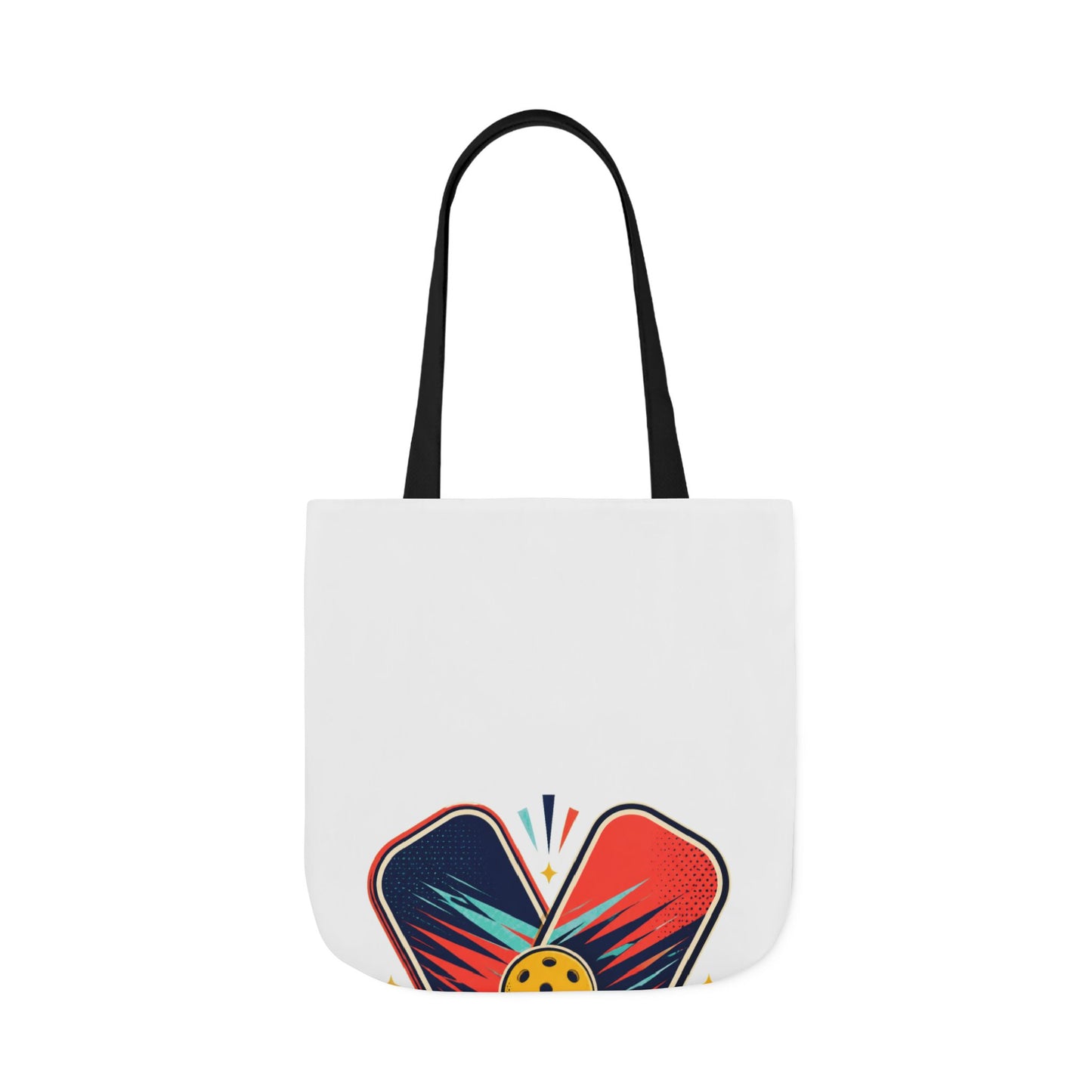Retro Pickleball Paddles Recreational Sports Tote Bag