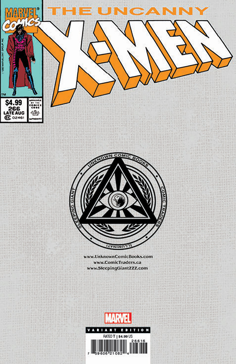 [Double Signed by Lenore Zann | Aj LoCasio] UNCANNY X-MEN #266 FACSIMILE EDITION UNKNOWN COMICS TYLER KIRKHAM VIRGIN VAR [IN STOCK]