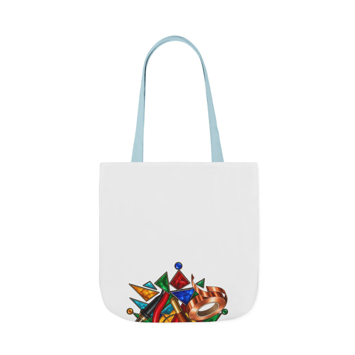 Stained Glass Workshop Tools Tote Bag