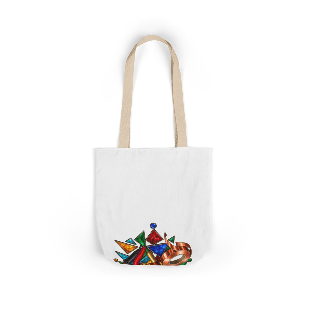 Stained Glass Workshop Tools Tote Bag