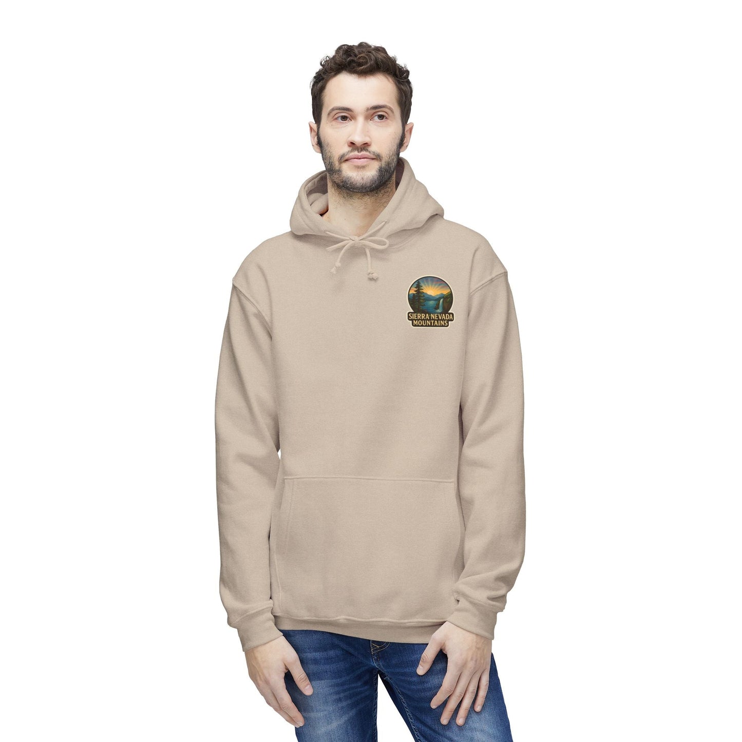 UNISEX Hoodie - Sierra Nevada Mountains Design