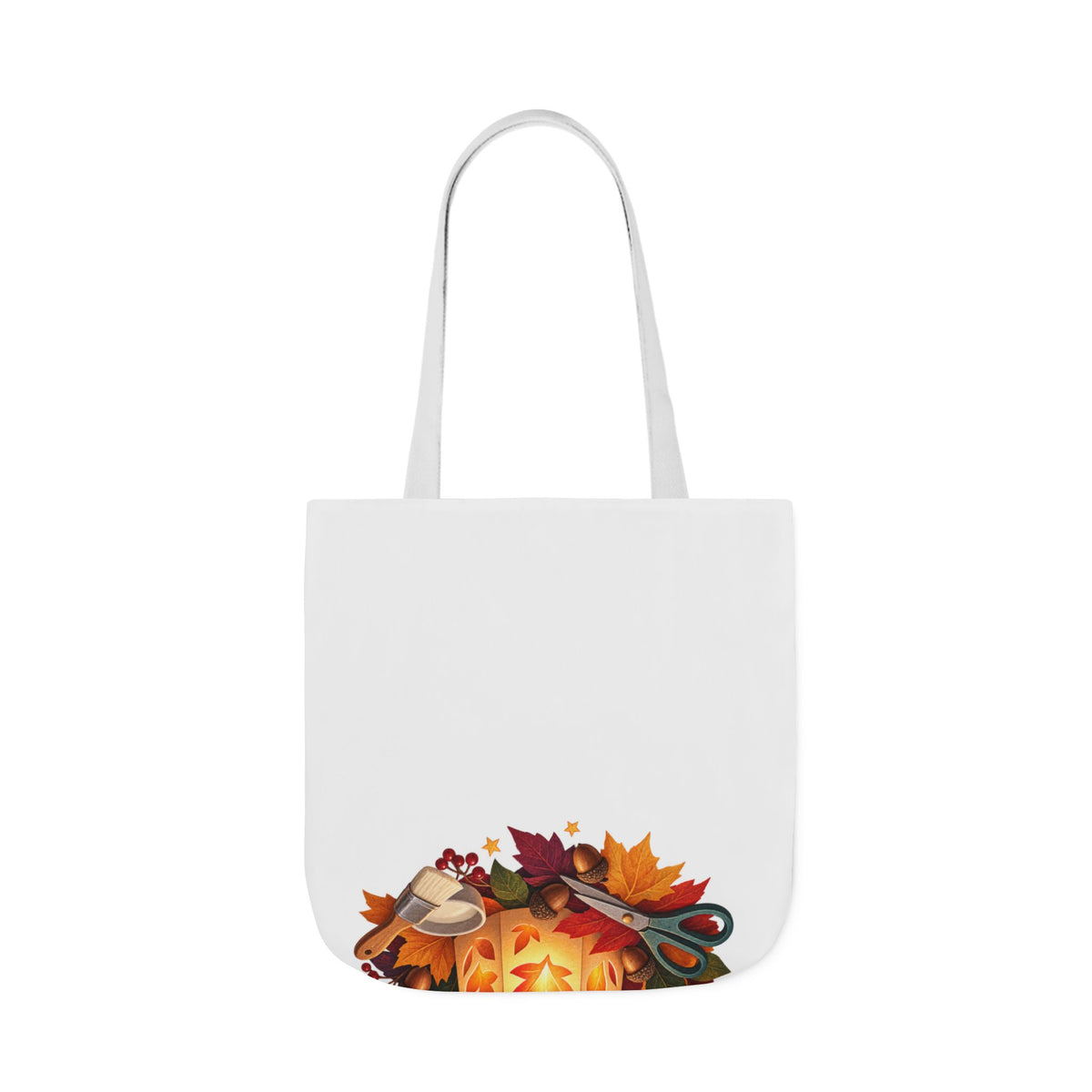 Autumn Lantern Making Workshop Tote Bag