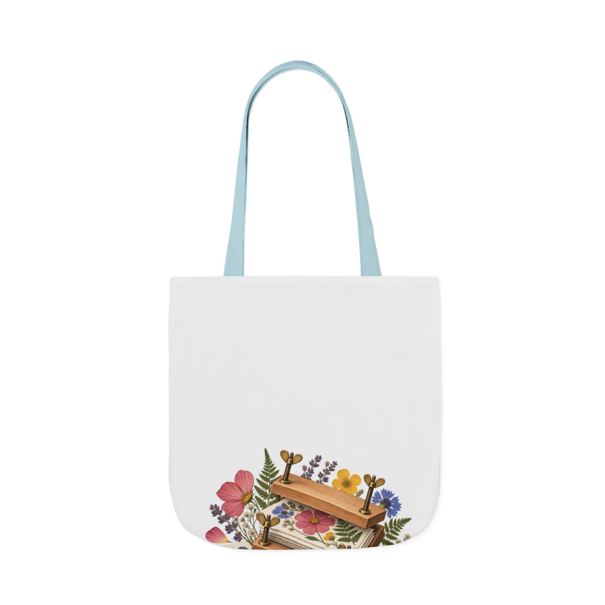 Botanical Flower Press Workshop Tote Bag
