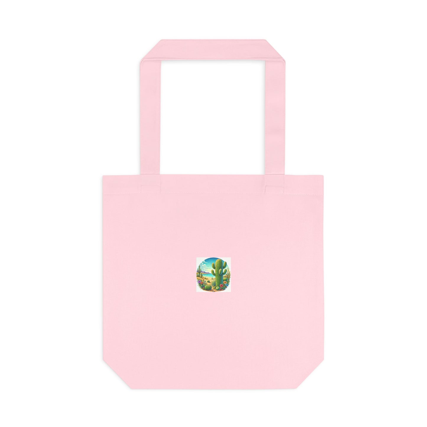 Desert Cactus Bloom Garden Tote Bag Botanical Plant Lover Gift
