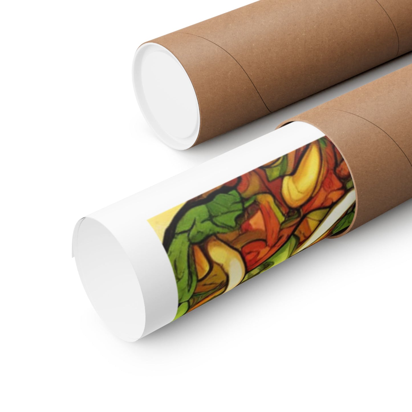 Taco Party Pattern Foodie Gift Art Poster