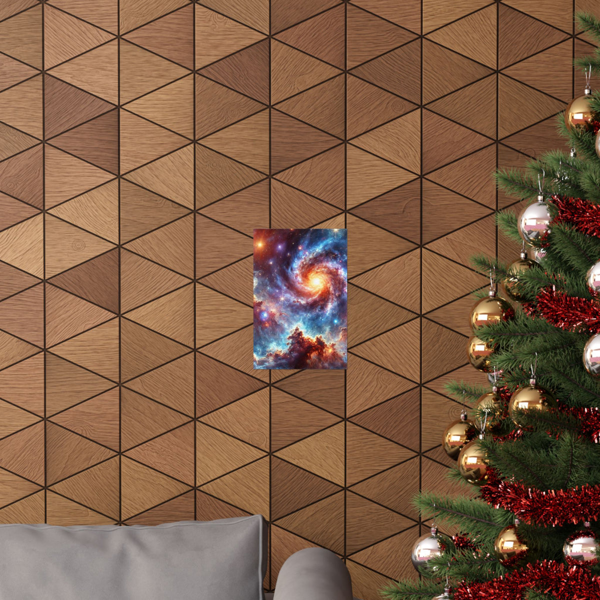 Galaxy Nebula Dreamscape Abstract Space Poster Wall Art Decor
