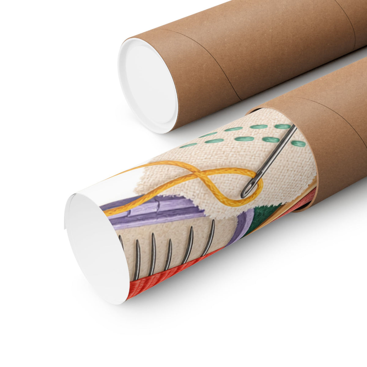 Colorful Visible Mending Workshop Poster