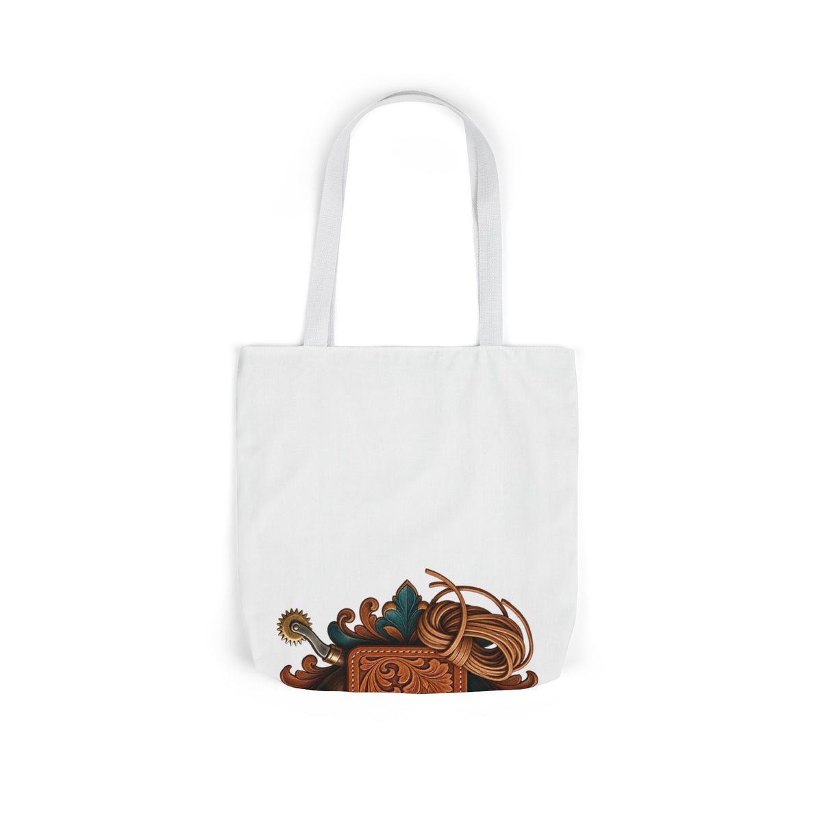 Traditional Leather Tooling Workshop Tote Bag