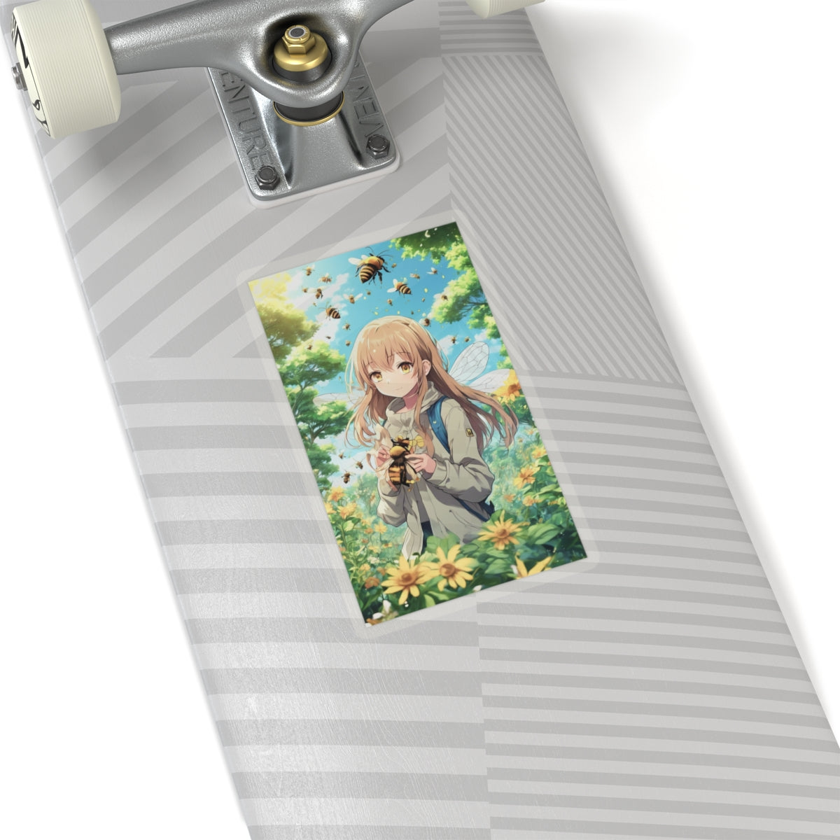 Bee Fairy Garden Anime Nature Art Sticker