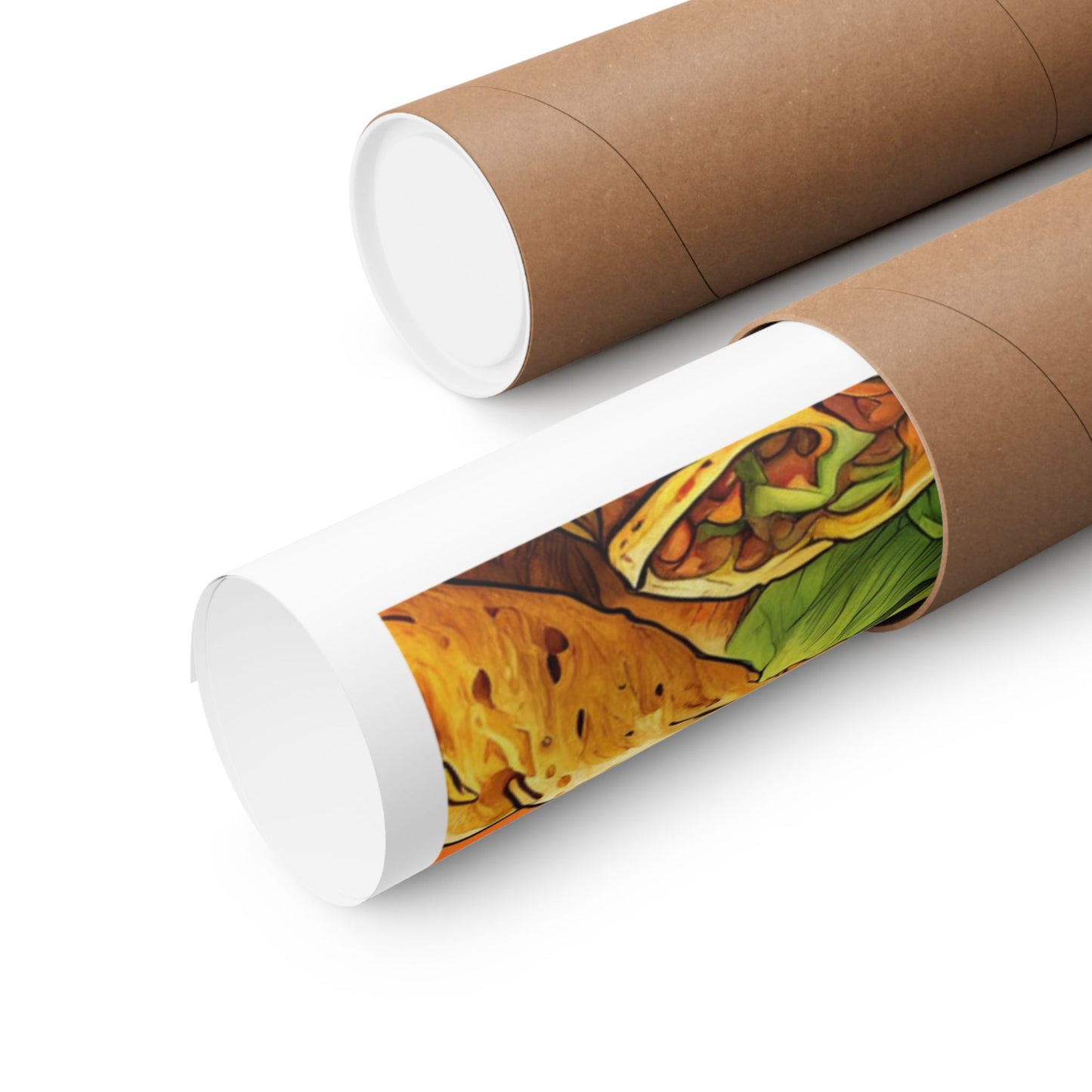 Stacked Taco Fiesta Foodie Gift Art Poster