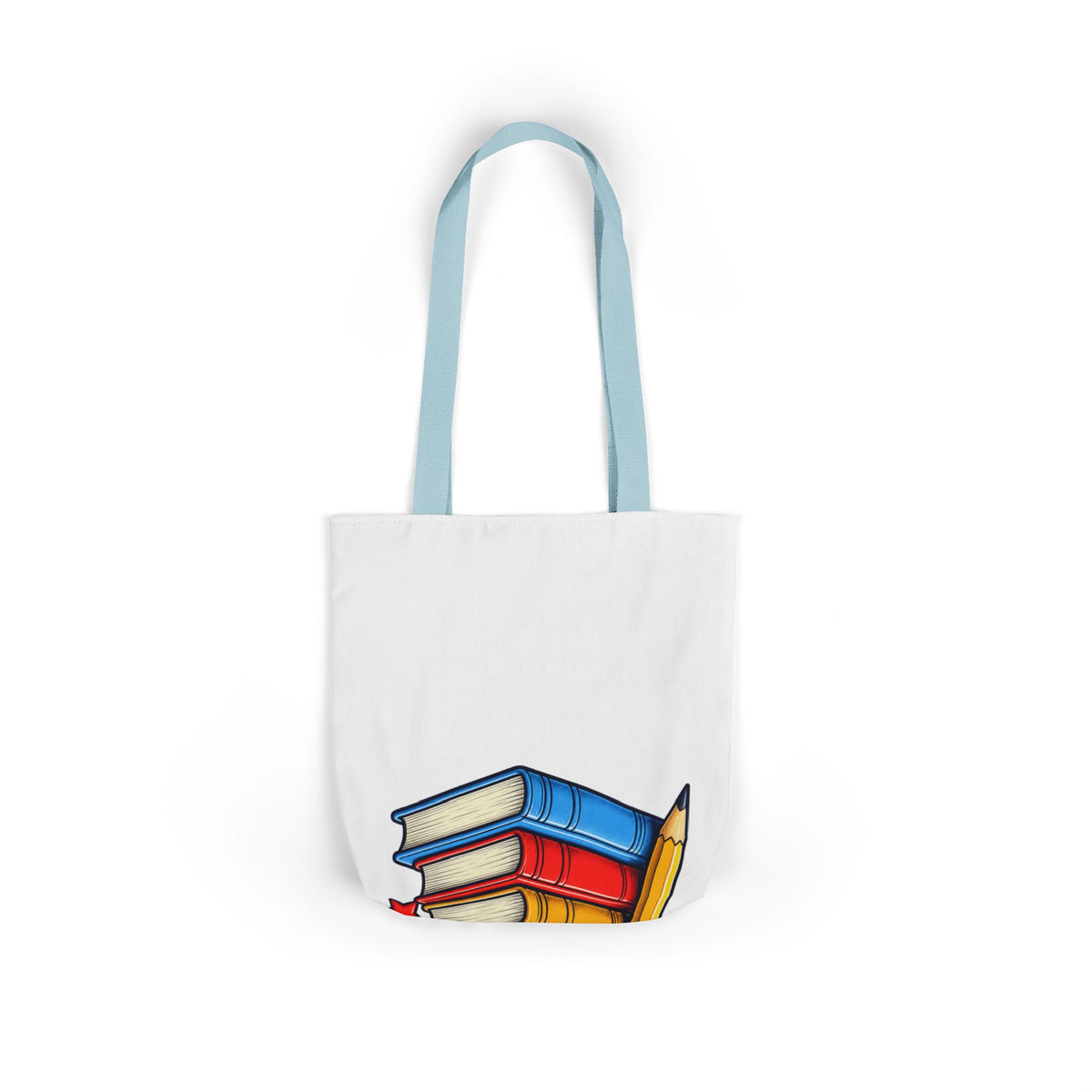 Retro School Books Apple Teacher Appreciation Tote Bag