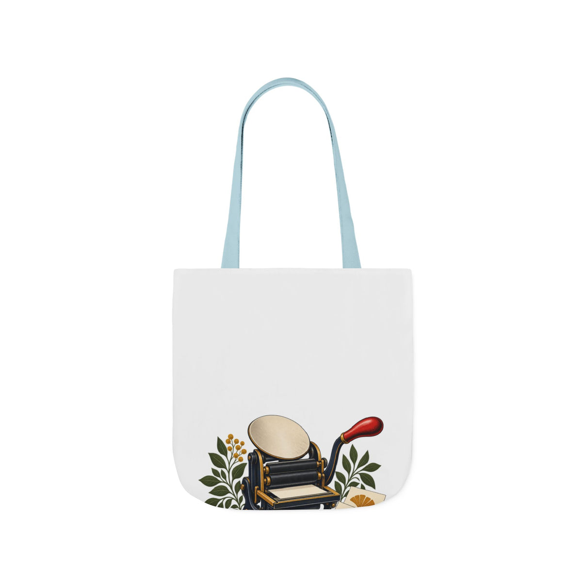 Botanical Letterpress Printshop Tote Bag
