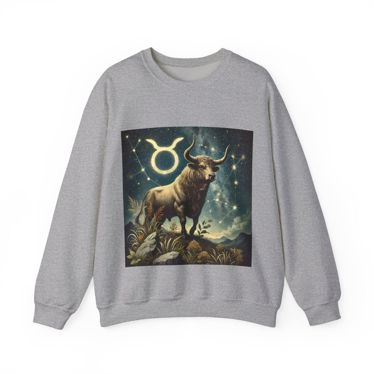 Taurus Bull Constellation Celestial Sweatshirt