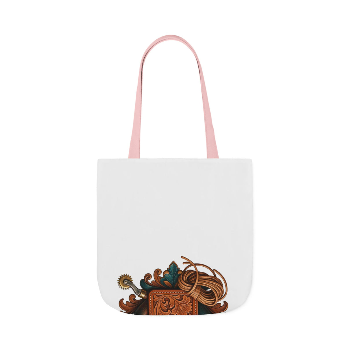 Traditional Leather Tooling Workshop Tote Bag
