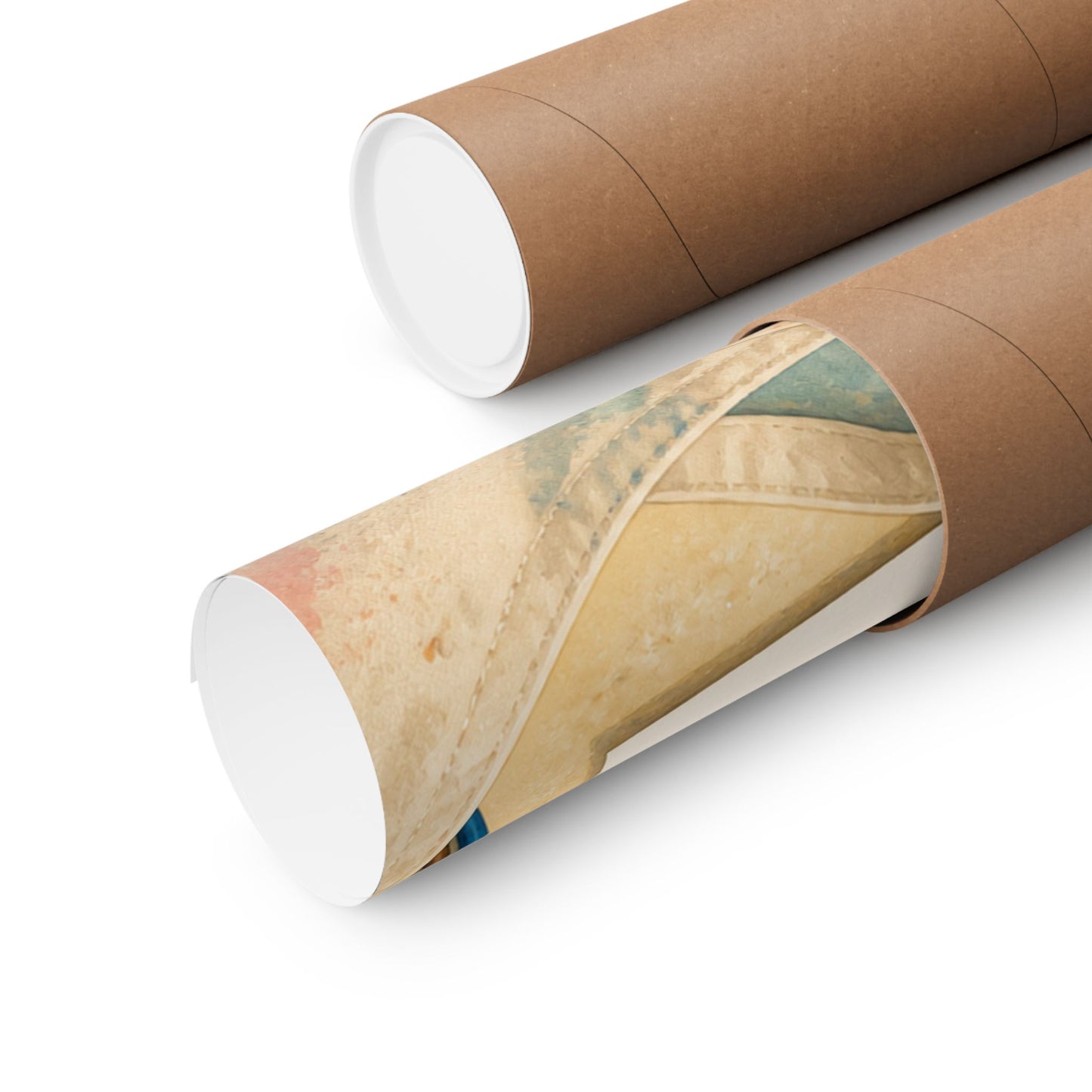 Bright Watercolor Painting Hobby Art Poster