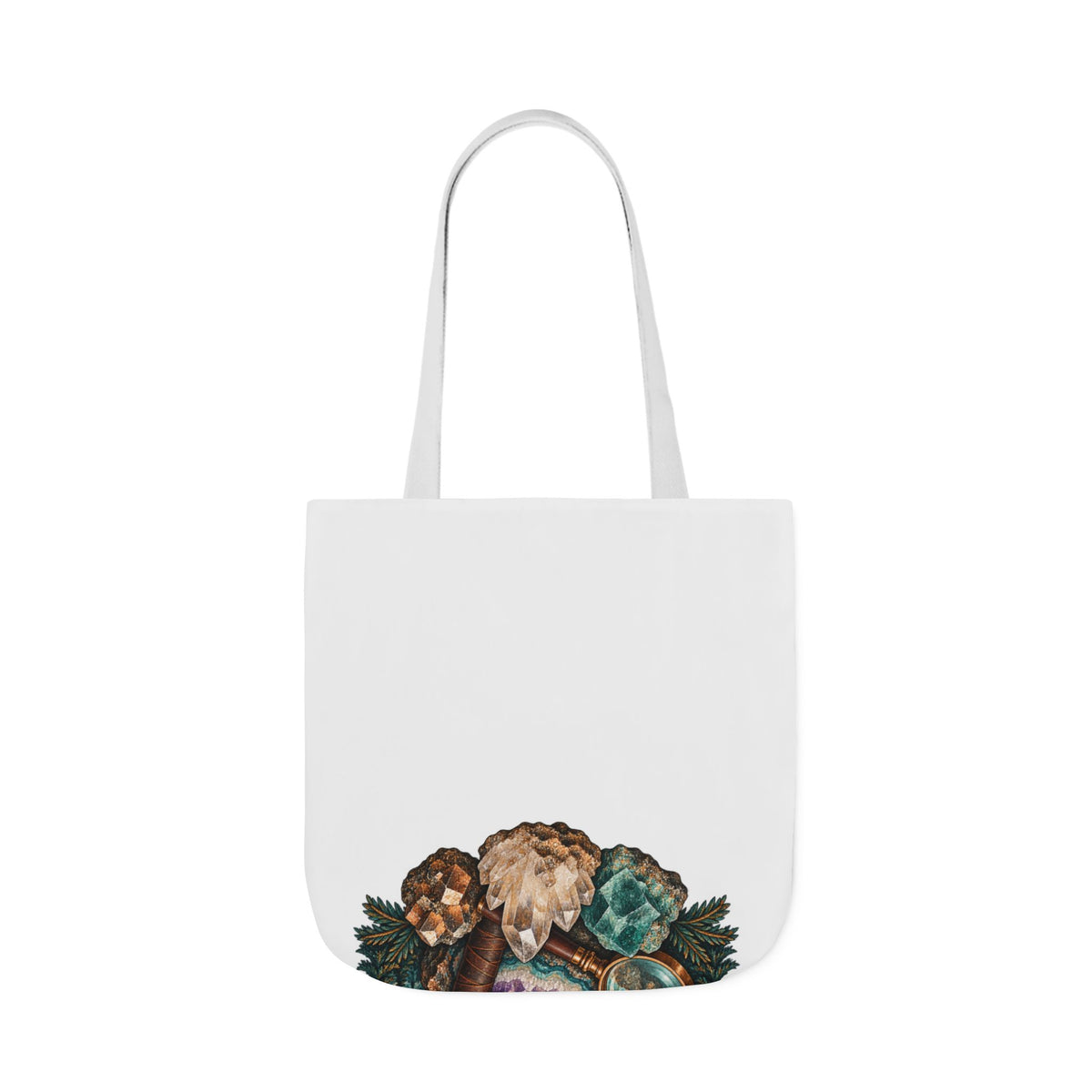 Vintage Geode and Rockhounding Field Kit Tote Bag